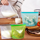 500/1000/1500/3000ML Silicone Resh-Keeping Bag Food Fruit Bread Cookies Vacuum Sealed Container for Refrigeration Storage Tools