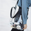 New Transparent Bag for Women Clear Shoulder Bag Female Handbags Women Versatile Messenger Bag Shoulder Fashion Bag