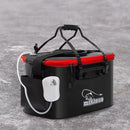 WALK FISH 11/19/23/28/35L Collapsible Folding Thicken EVA Live Fish Box Tank Bucket Camping Outdoor Fishing Tackle Equipment