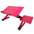 Laptop Stand Portable Notebook Computer Table Foldable PC Bed Sofa Desk Escritorio Adjustable Ergonomics Aluminum Alloy Shelf