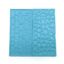 2pcs/set Stone Tree Bark Shape Embossed Bake Tool Fondant Cake Cupcake Decorating DIY Mold Tools Bakeware Cake Moulds