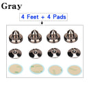 HIFIDIY LIVE 4 Sets or 4 PCS speakers Stand Feet Foot Pad Pure copper silver loudspeaker box Spikes Cone Floor Foot Nail M28*26