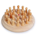Kids Party Game Wooden Memory Match Stick Chess Game Fun Block Board Game Educational Color Cognitive Ability Toy for Children