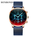 2020 New Top Luxury Fashion Brand  Watch Men Color Bright Glass Chronograph Men&
