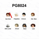 Mandalorians Baby Yoda Ahsoka Building Blocks Star Stormtroopers Luke Skywalker Boba Fett Obi-wan Wars Action Figure Toy