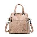 LANYIBAIGE New Women Backpack Multifunction Bags Designer High Quality Leather Women Crossbody Bag  School Bags Travel Backpacks