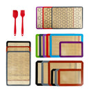 Professional Grade Silicone Baking Mats Set Non Stick Sheet Mat BPA Free Liner Sheets Bakeware for Macarons Cookies Bread Making