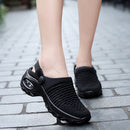 STRONGSHEN  New Women Shoes Casual Increase Cushion Sandals Non-slip Platform Sandal For Women Mesh Outdoor Walking Slipper