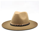2020 Winter Autumn Imitation Woolen Women Men Ladies Fedoras Top Hat Jazz Caps European American Round Caps Bowler Hats