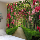 Plant Flower Wall Tapestry Wall Hanging Large Size Wall Tapestry Cheap Hippie Boho Wall Tapestries Mandala Fabric