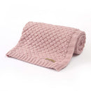 Baby Blankets Knitted Newborn Muslin Swaddle Wrap Envelopes Blankets Super Soft Solid Infant Kids Stroller Bed Sofa Quilt 100*80