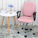 Office Stretch Chair Covers Anti-dirty Rotating Computer Seat Chair Cover Removable Slipcovers For Office Seat Chairs 2pcs/set