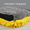 2 Pcs Ultra-Luxury Microfiber Car Wash Gloves Car Cleaning Tool Wheel Brush Multi-function Cleaning Brush Detailing