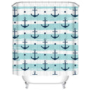Customized Polyester Shower Curtain Abstract Mandala moon and star bathroom curtain Landscape bath curtain cortinas para bano