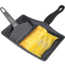 TEENRA Wave Bottom Maifanite Stone Egg Rolling Pan Non-stick Egg Frying Pan Bacon Hot Dog Eggs Maker For Breakfast Kitchen Tools