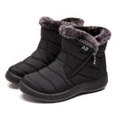 TIMETANG Women's ankle boots fur boots warm snow boots winter shoes for women waterproof padded boots winter boots womenfootwear