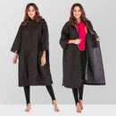 2021 hot sale  hot sale waterproof hoodie poncho wet suit with microfiber terry toweling lining