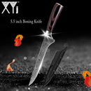 Kitchen Knife Set Stainless Steel Knife Holder Gift Knife Cover Santoku Utility Cleaver Bread Paring Nakiri Knives Cutter Tools