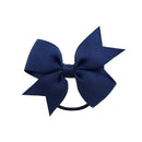 20pcs/lot Grosgrain Ribbon Hair Bands Ponytail Holder Rubber Band For Baby Girls Handmade Hair Rope Scrunchie  Hair Accessories