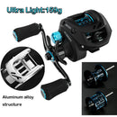 GBC200 155g UltraLight BFS Baitcasting Fishing Reel Left Right Hand Double Metal Spool Fishing Bait Casting Reel for UL Fishing