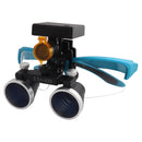 Dental Loupes Dental Magnifier Dental Lab Medical Loupes Magnification Binocular 2.5/3.5x Headlight Headlamp 3W/5W Seperately