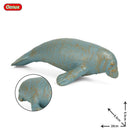 Oenux Large Size Sea Life Animals Soft Great White Shark Big Shark Action Figures Model Lifelike Educational Toys For Kids Gift