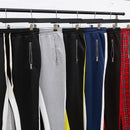 Jogging Pants Men Running Pants With Zipper Sports Fitness Tights Gym Jogger Bodybuilding Sweatpants Sport Male Trousers