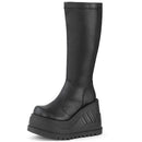 2021 Gothic Punk Fashion Women Thigh Boots Wedges High Heels Platform Over The Knee Boots Female Street Cosplay Autumn Shoes