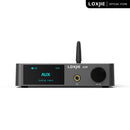 LOXJIE A30 台式立体声功率放大器和耳机放大器，支持APTX 蓝牙5.0 ESS DAC芯片，带遥控器