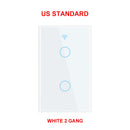 GIRIER Tuya Wifi Light Switch, Smart Touch Wall Switch EU/US Support Multi-way Control 100-240V, Works with Alexa Google Home