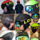 LOCLE 专业滑雪头盔 ABS+EPS CE认证 滑雪头盔 雪地滑冰 滑板头盔 尺寸 55-61cm