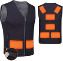 Jacket Heated Vest Warm women USB Heated clothing Electric Heating Jacket fishing trekking Heating Pad Men&