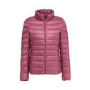 Winter Women Ultralight Thin Down Jacket White Duck Down Jackets Full Sleeve Warm Coat Parka Female Portable Outwear