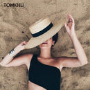2020 Summer Women Wide Brim Straw Hat Fashion Chapeau Paille Lady Sun Hats Boater Wheat Panama Beach Hats Chapeu Feminino Caps