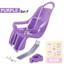 HILAND Kids Bike Seat Post Doll Seat with Holder for Kid Bike with Decorate Yourself Stickers Baby Bicycle Baby Seat Doll