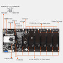 BTC-T37 Mining Motherboard 8 GPU Bitcoin Crypto Etherum Mining  with 64GB MSATA SSD  DDR3 4GB 1600MHZ RAM SET