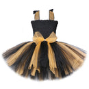 Lol Surprise Dolls Bow Dress for Girls Kids New Year Costumes Princess Girl Tutu Dresses with Big Bowknot Headband Child Clothes