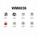 Mandalorians Baby Yoda Ahsoka Building Blocks Star Stormtroopers Luke Skywalker Boba Fett Obi-wan Wars Action Figure Toy