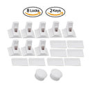Magnetic Child Lock Children Protection Baby Safety Lock Drawer Latch Cabinet Door Lock Limiter Children Security Locks