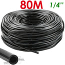 KESLA 5-100米花园浇水软管 4/7毫米 PVC 微灌溉管滴灌管洒水器 1/4'' 草坪阳台温室
