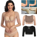 Upper Arm Shaper Slimmer Posture Corrector Tops Women Shoulder Corrective Shapewear Seamless Compression Sleeves Back Support