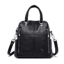 LANYIBAIGE New Women Backpack Multifunction Bags Designer High Quality Leather Women Crossbody Bag  School Bags Travel Backpacks