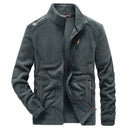 CHAIFENKO 2021 New Winter Fleece Jacket Parka Coat Men Casual Bomber Military Outwear Spring Thick Warm Tactical Army Jacket Men