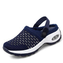 STRONGSHEN  New Women Shoes Casual Increase Cushion Sandals Non-slip Platform Sandal For Women Mesh Outdoor Walking Slipper