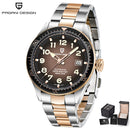 PAGANI DESIGN men automaticwatch Japan NH35A mens Mechanical watch waterproof 100M sport watch fashion clock  Relogio Masculino