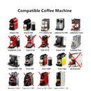 ICafilas  Reusable Coffee Filter for Nespresso  Machine With Tamper Stainless Steel Capsule for Nospresso