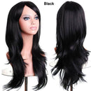 S-noilite Synthetic 28colors 22inch Loose Wave Wigs Halloween Cosplay Wig Blue Red Pink Grey Purple Hair Wig Cosplay for party