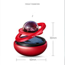 Solar Energy Air Freshener Car Perfume Diffuser Auto Outlet Perfume Clip Auto Aromatherapy Fragrance Car Interior Decoration
