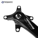 PROWHEEL 方孔牙盘 104BCD 170/175毫米曲柄 30/32/34/36/38/40/42/44/46/48/50/52T 窄宽齿片 山地自行车牙盘