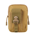 Tactical Molle Pouch EDC Men Belt Waist Bag Utility Gadget Gear Tool Organizer Pocket Hunting Bags with Cell Phone Holster